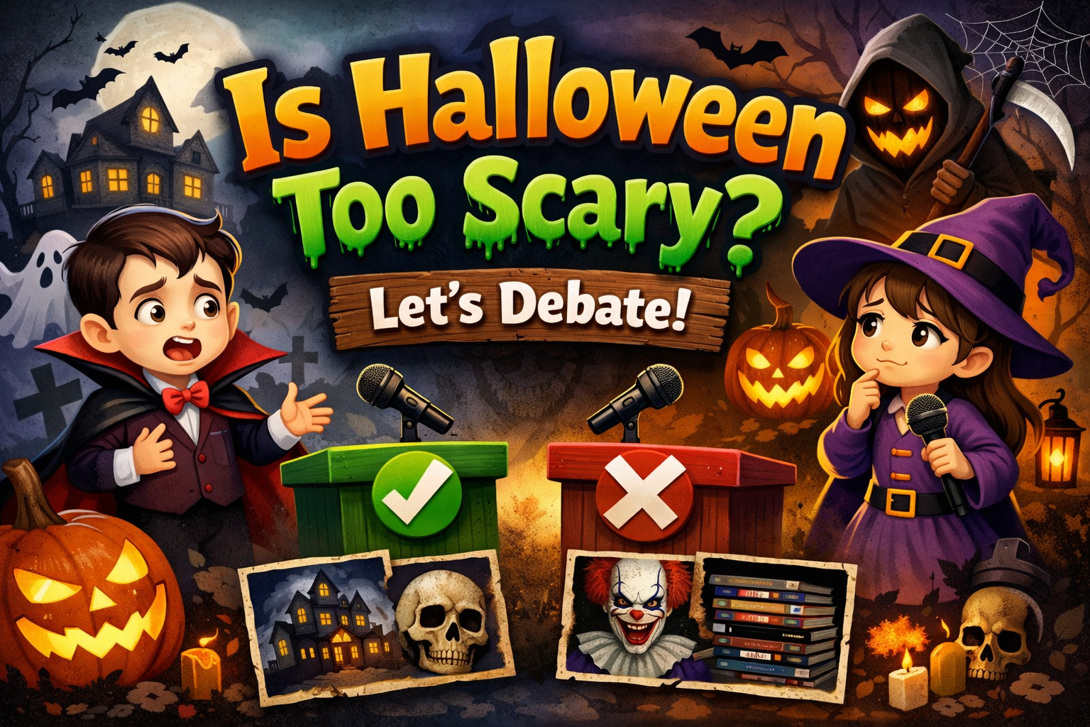 Is Halloween Too Scary? Let’s Debate!