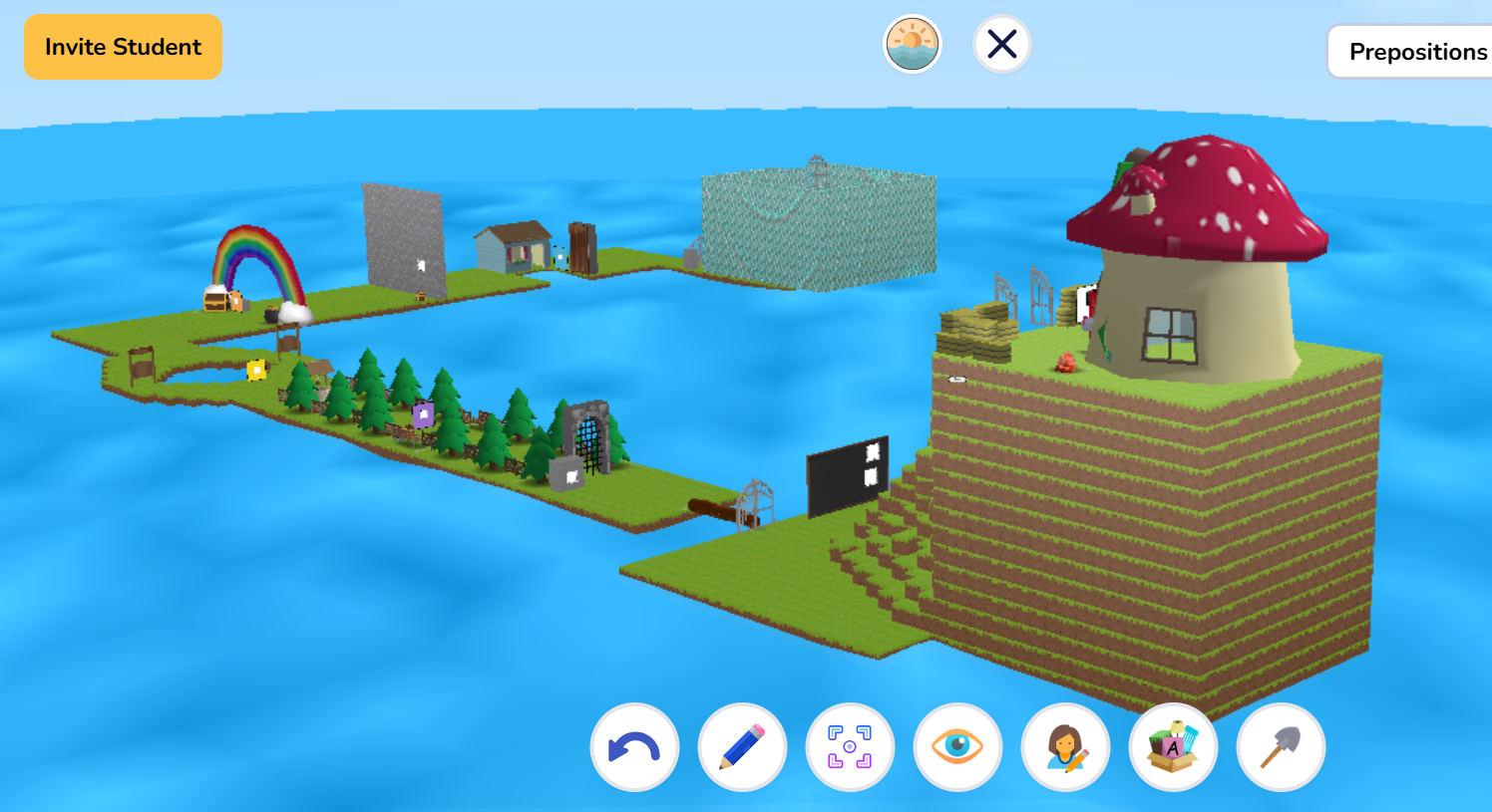 Prepositions of Movement Obstacle Course