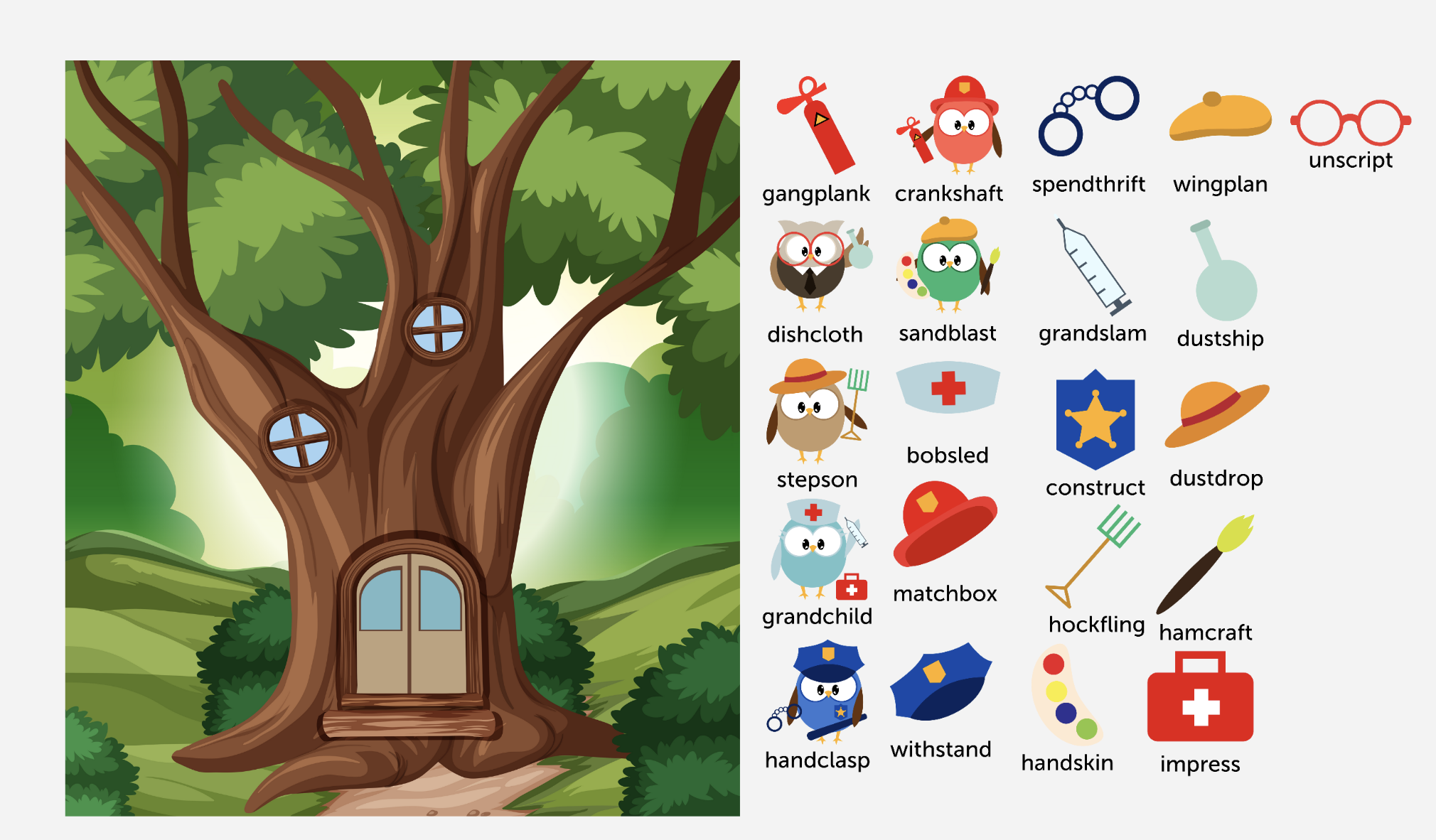 Fourth Syllable Division Rule (4 letters between vowels)
