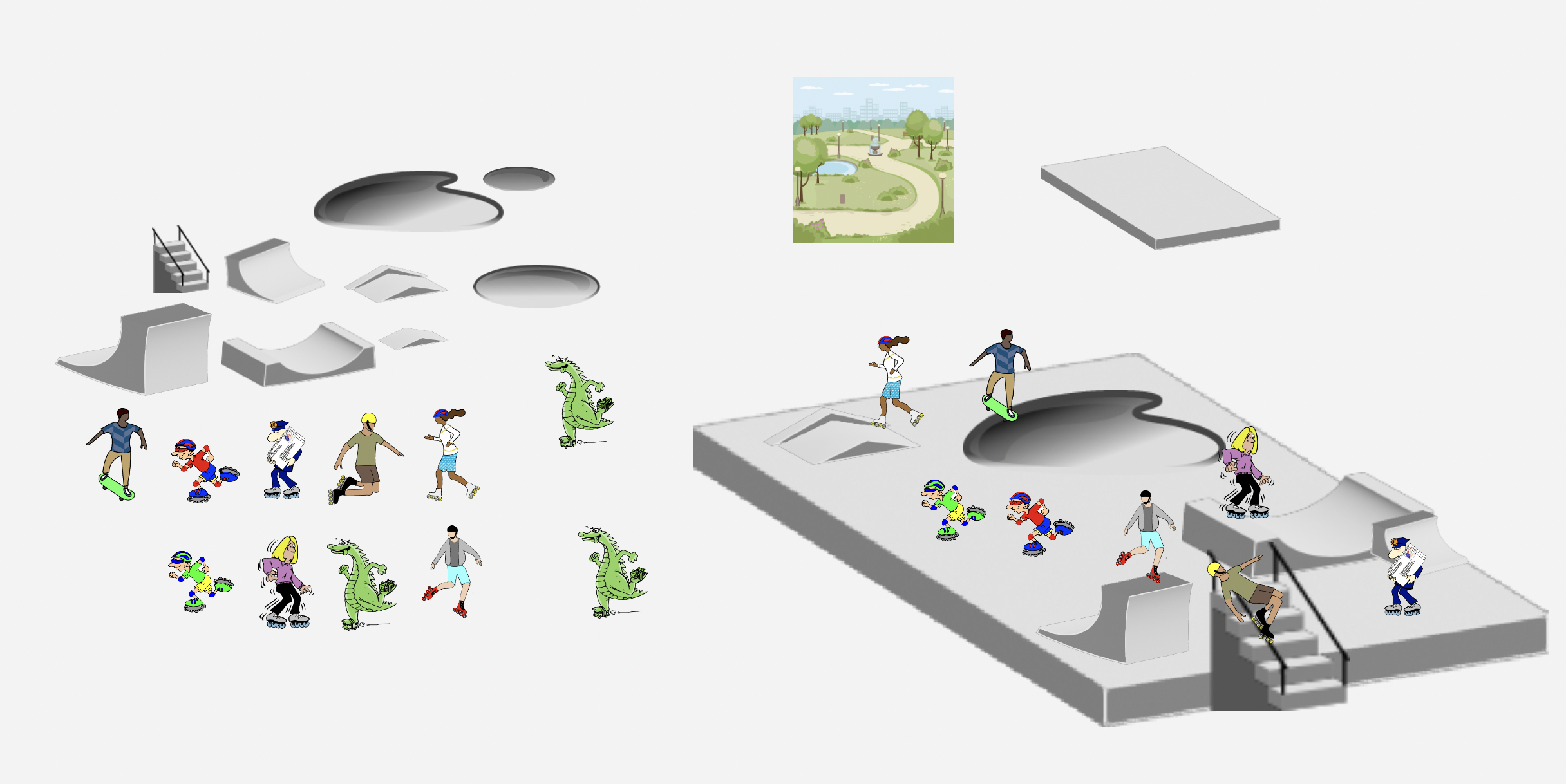 Create a Skate Park Reward Activity