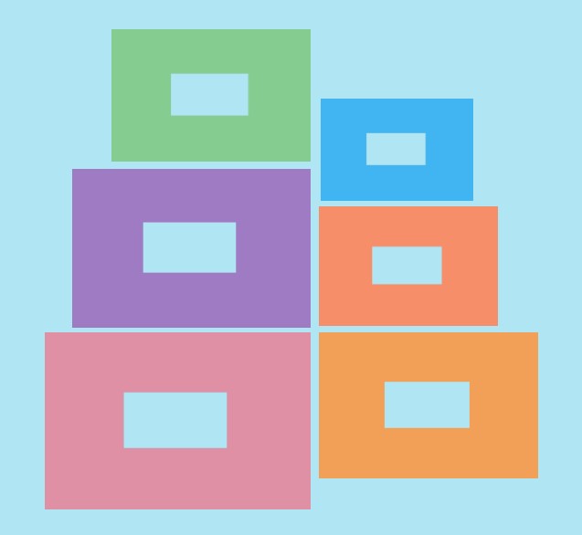 Colorful Word Frames