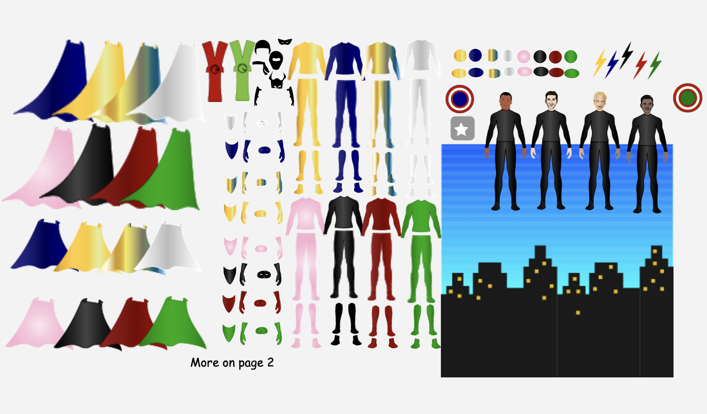 Create a Superhero Reward Activity