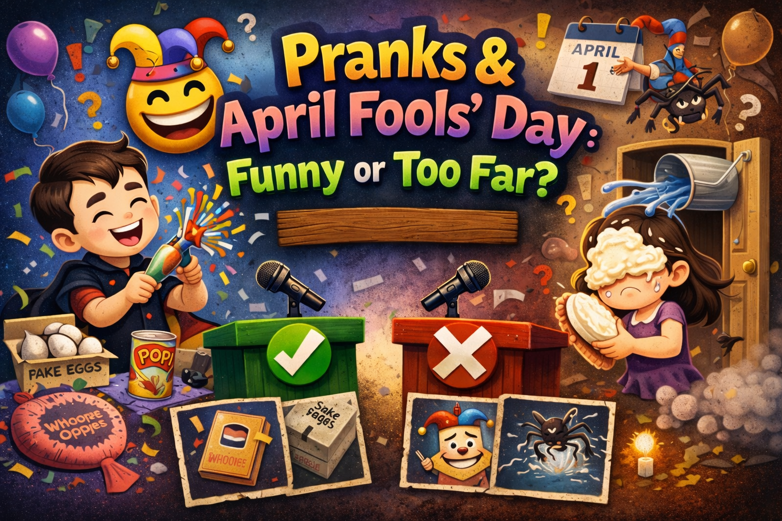 Pranks & April Fools’ Day: Funny or Too Far?
