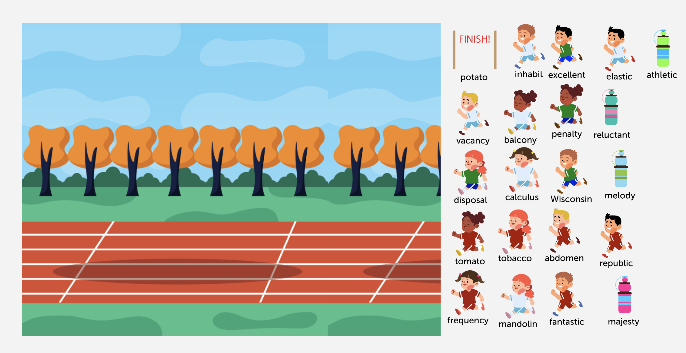 Three Syllable Words