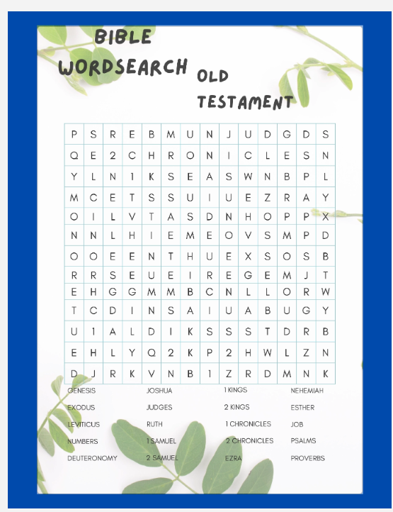 Bible Word Search
