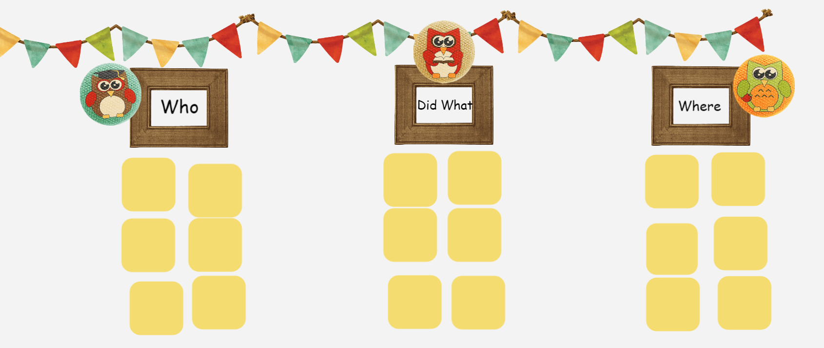 Owl Theme Phrase Template