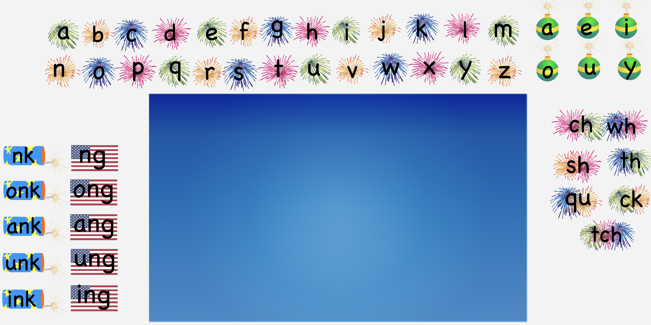 4th of July Alphabet