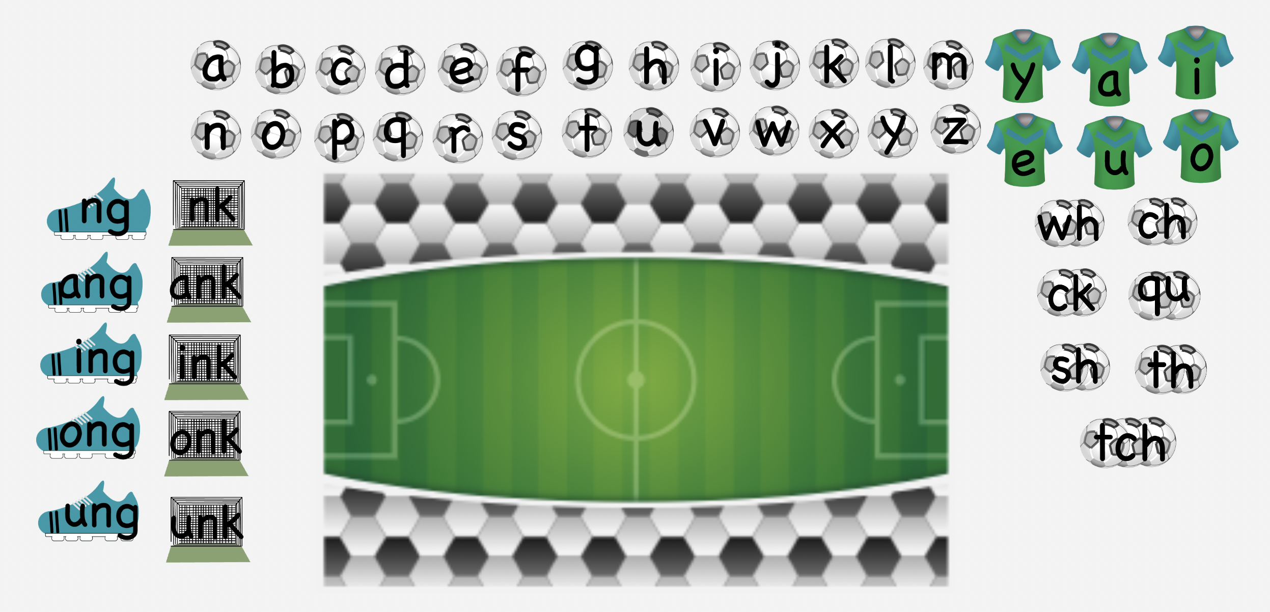 Bundle and SAVE! Sports Pack- 5 Themed Alphabets