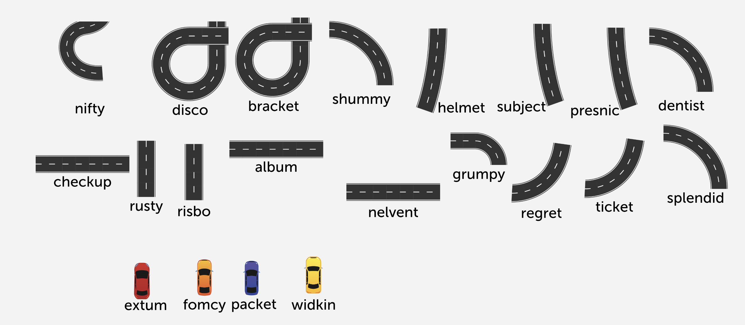 Second Syllable Division (2 letters between vowels)
