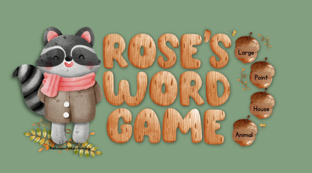 Rose Raccoon - High Frequency Words 2nd Hundred