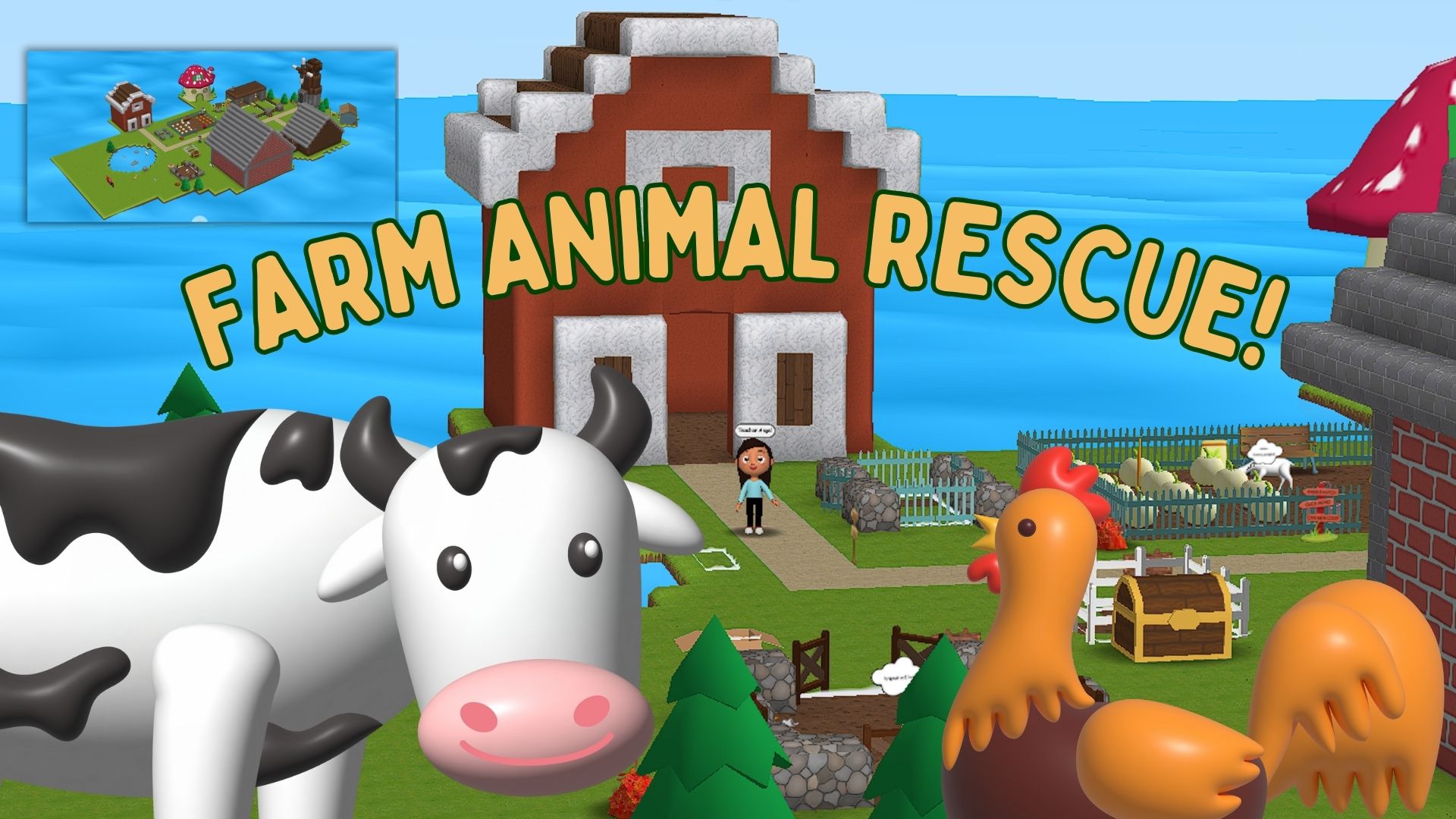 🧑‍🌾 Farm Animal Rescue!🐄| ESL & Reading Comprehension