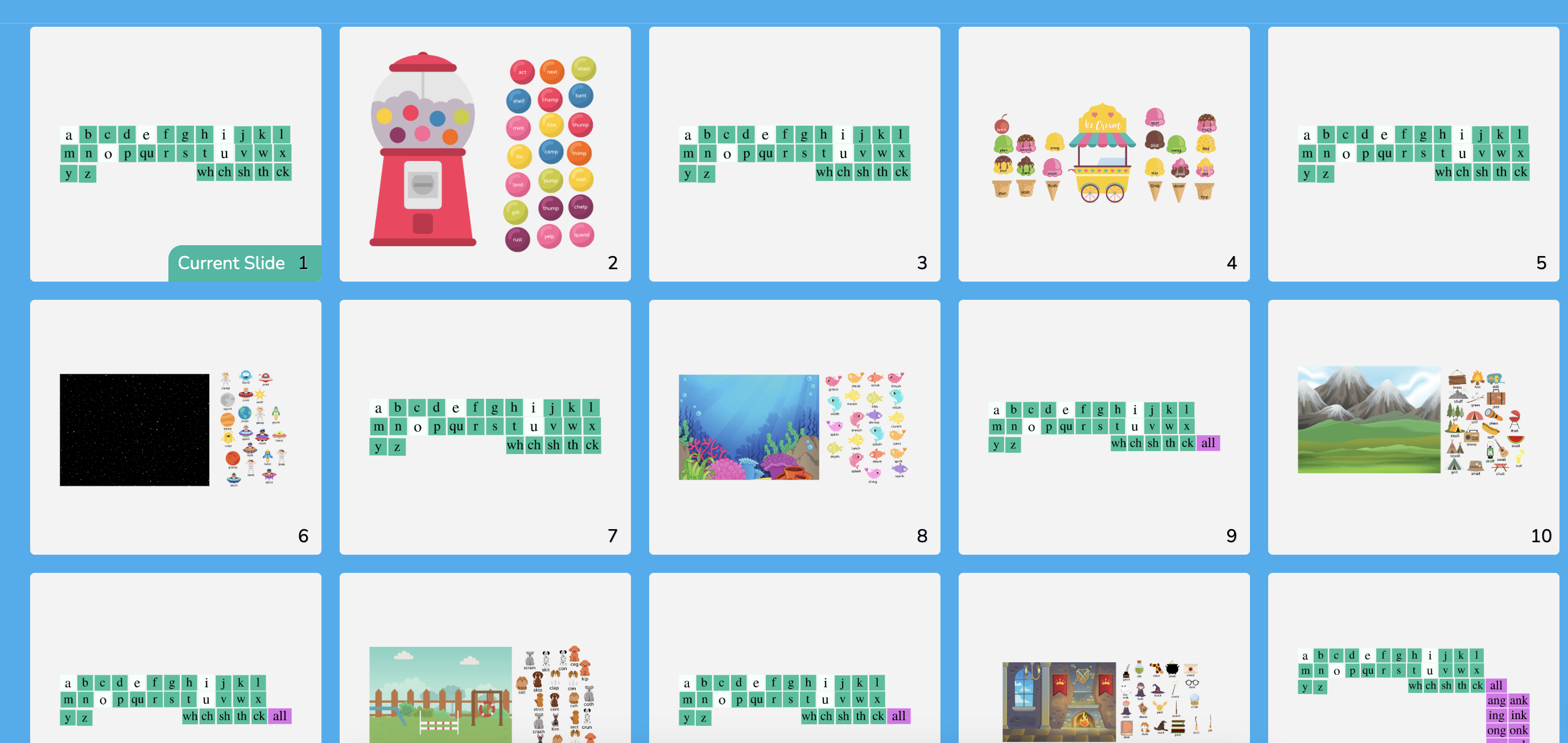 Barton Book 3 CVC Word Stickers and Letter Tiles