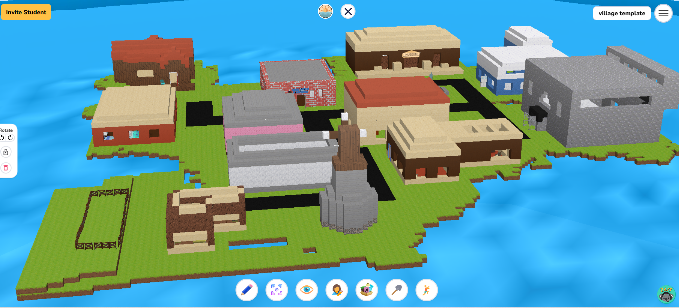 Village Classroom Template