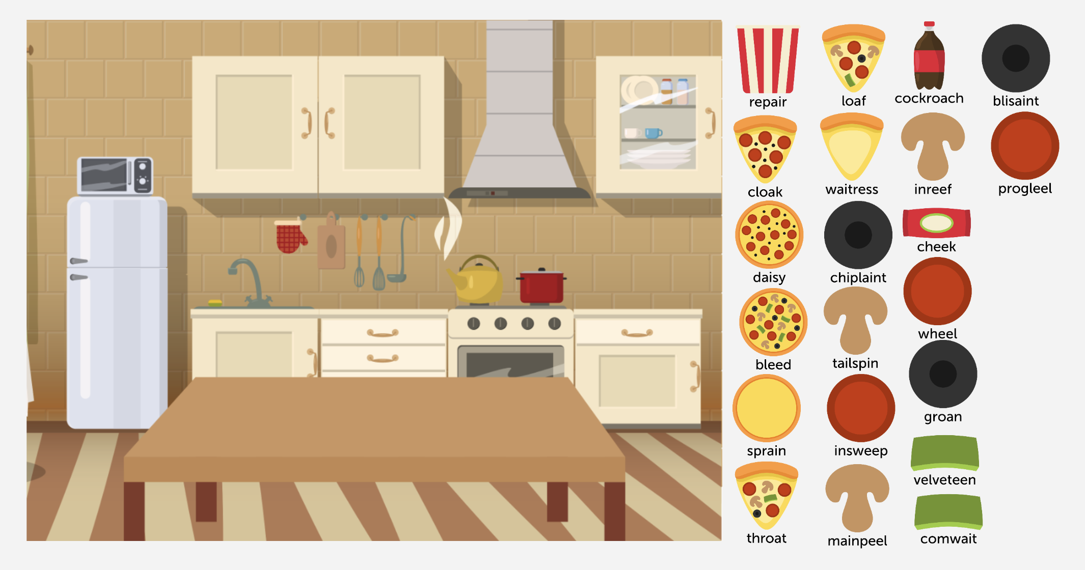 Vowel Teams in the middle including AI, EE, and OA