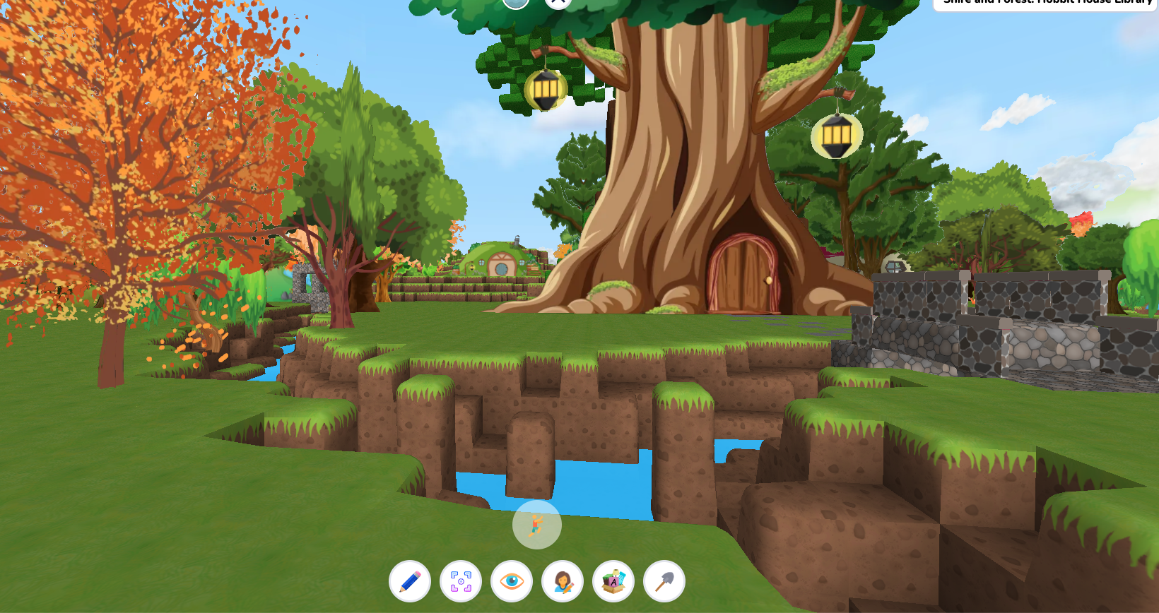 Shire & Forest: Hobbit House Library