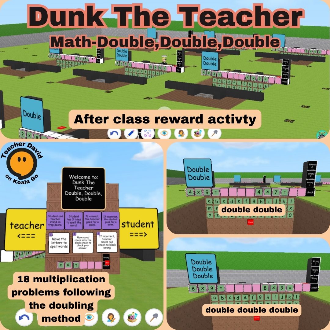 Dunk The Teacher Double Double Double