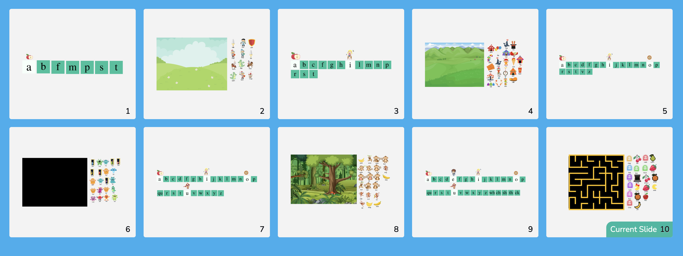 Barton Book 2 Consonants and Short Vowels Word Stickers and Letter Tiles