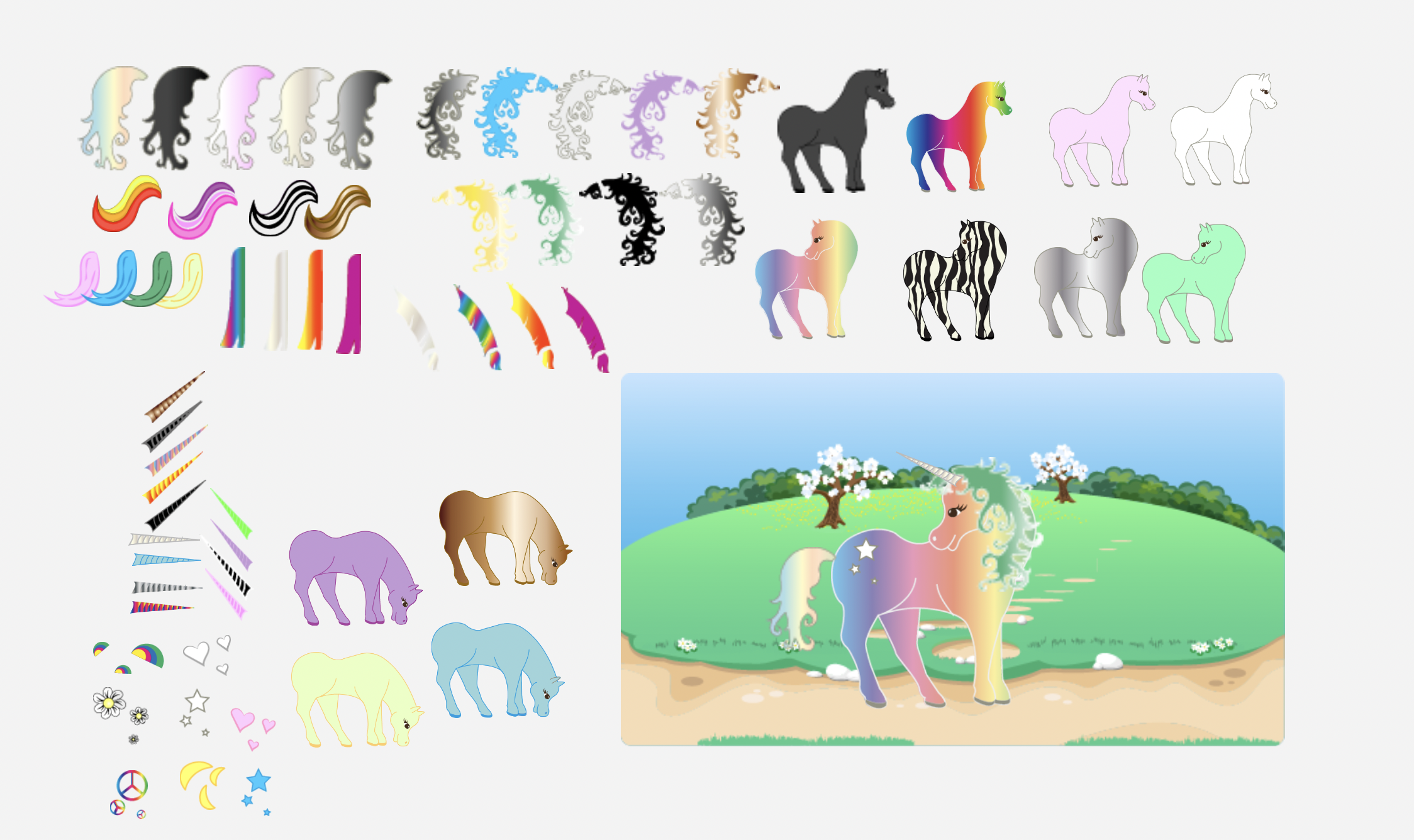 Create a Unicorn/Horse Reward Activity