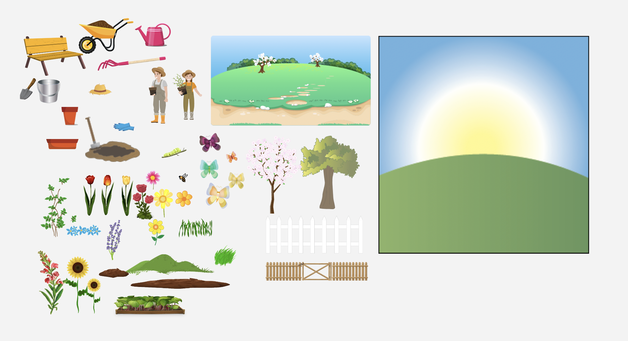 Create a Butterfly Flower Garden Reward Activity