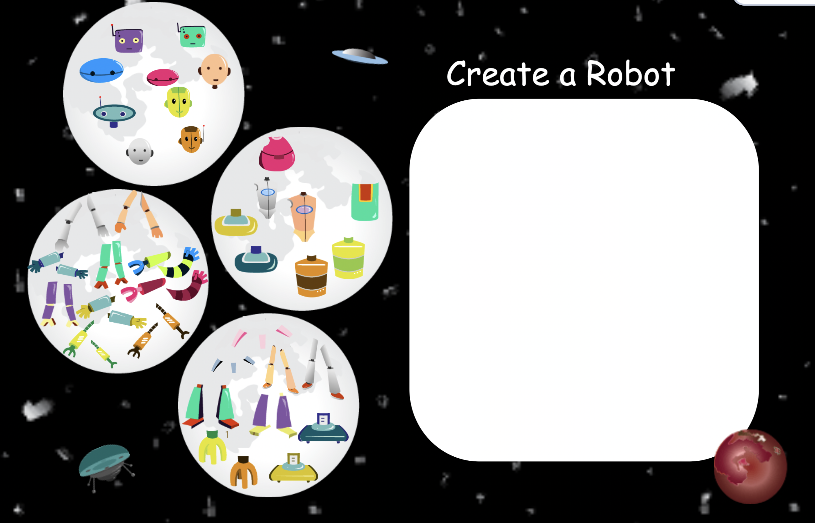 Create a Robot Reward Activity